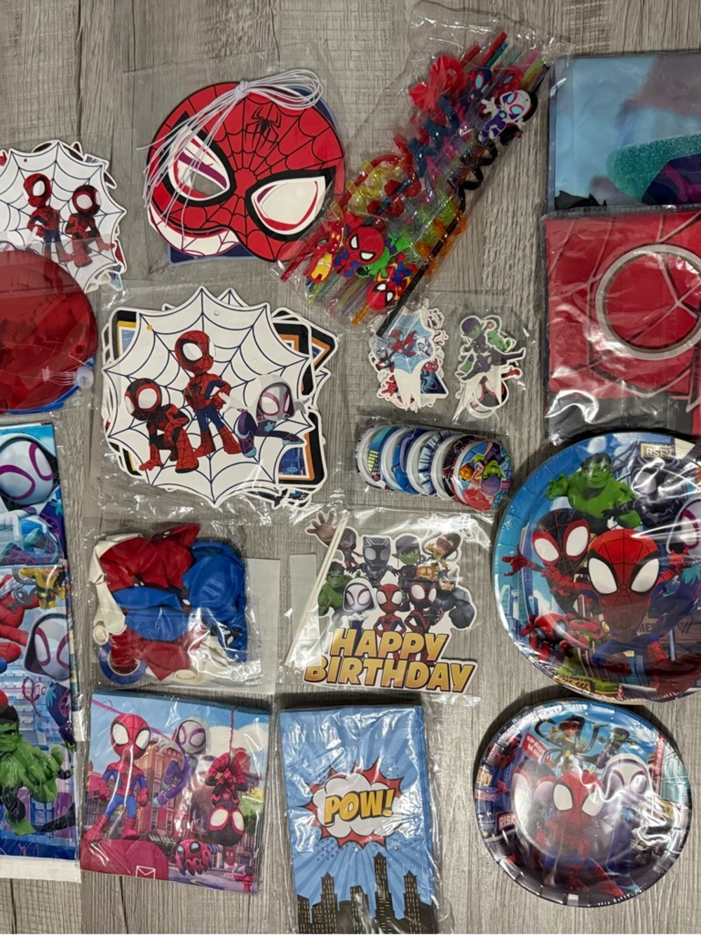 Spider-Man & Friends Kids Party & Decorations
